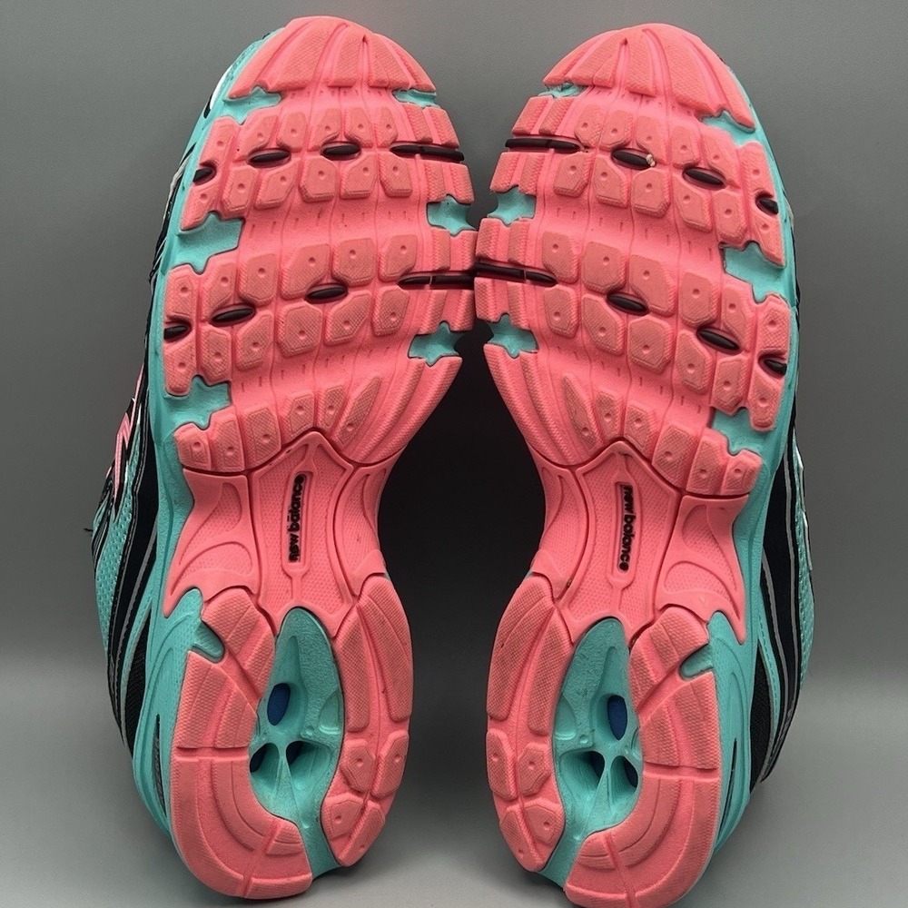New Balance 740 V2 Cyber Jade Green Pink Y2K Runners - Mens Size 7.5 USED - Picture 8 of 9
